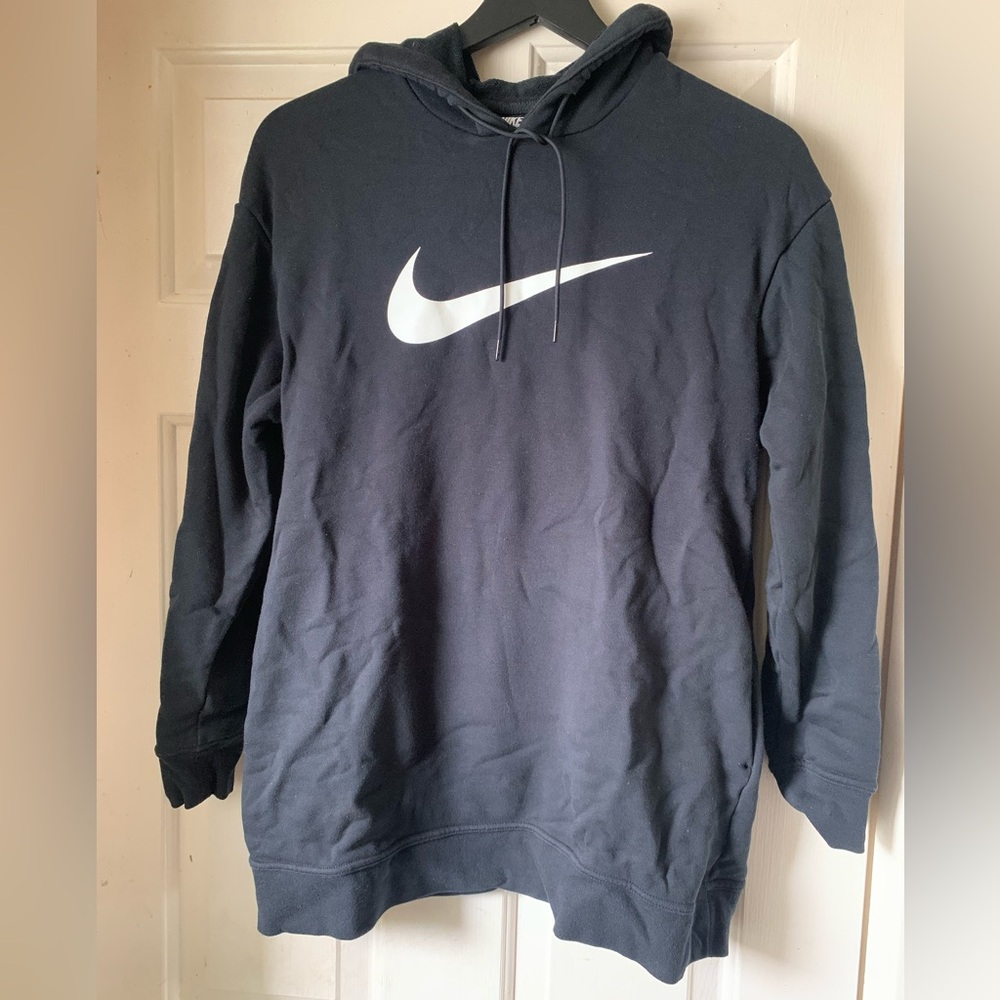 Nike Black Sweatshirt with Iconic Swoosh